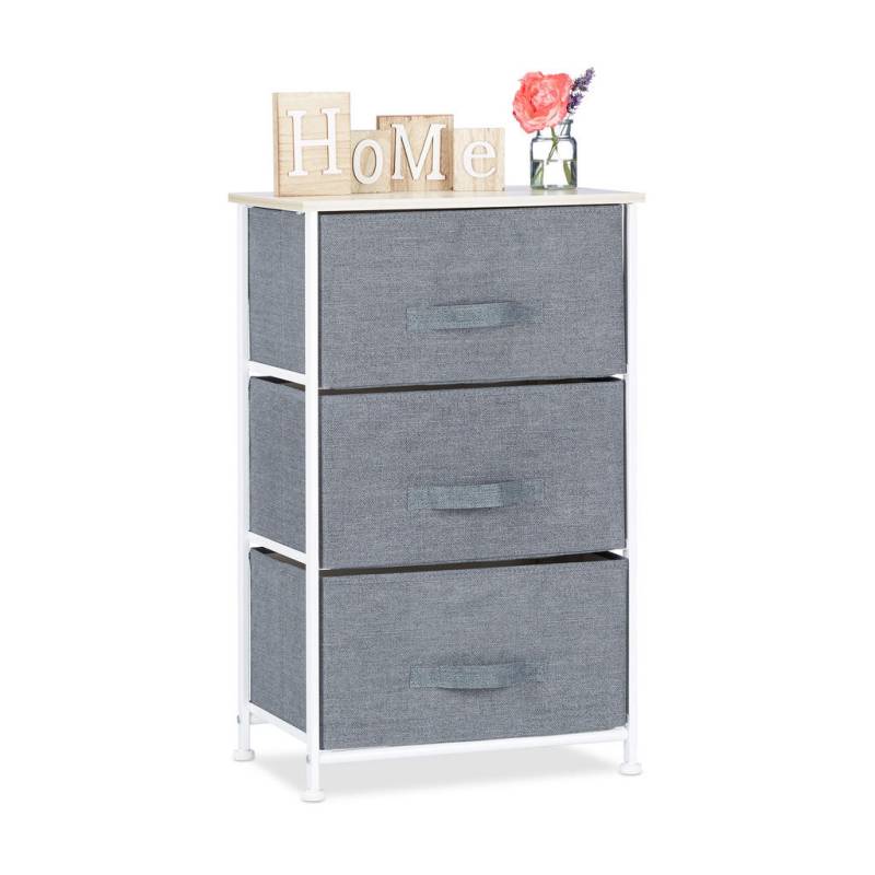 Relaxdays REGALSYSTEM Grau