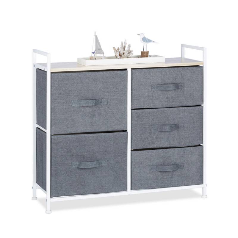 Relaxdays REGALSYSTEM Grau