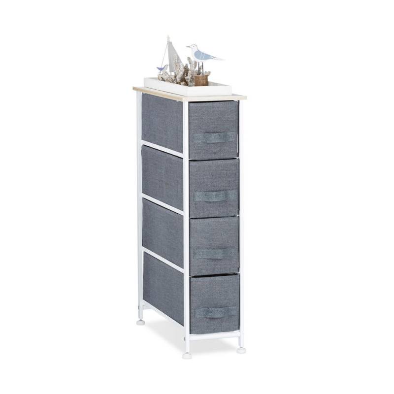 Relaxdays REGALSYSTEM Grau