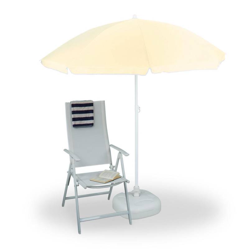 Relaxdays SONNENSCHIRM Gelb