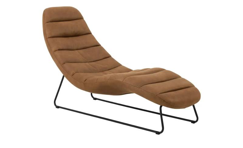 Relaxliege  Chaplin ¦ braun ¦ Maße (cm): B: 63 H: 86 T: 156.0 Polstermöbel > Relaxliegen - Höffner