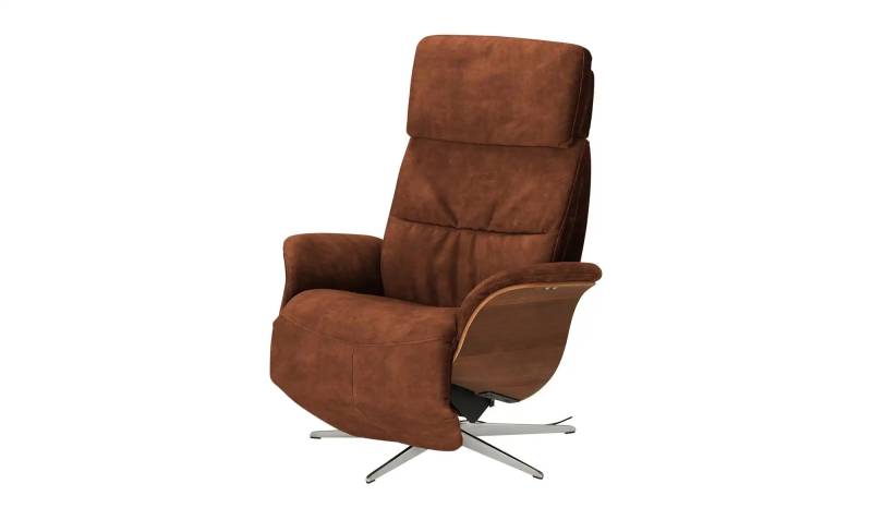 Nils Olsen Relaxsessel  Balance ¦ braun ¦ Maße (cm): B: 76 H: 104 T: 113.0 Polstermöbel > Sessel > Polstersessel - Möbel Kraft