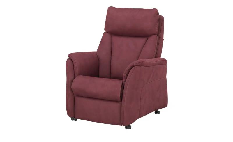 Hukla Relaxsessel mit Relaxfunktion Pascal ¦ rot ¦ Maße (cm): B: 77 H: 102 T: 90.0 Polstermöbel > Sessel > Relaxsessel - Höffner