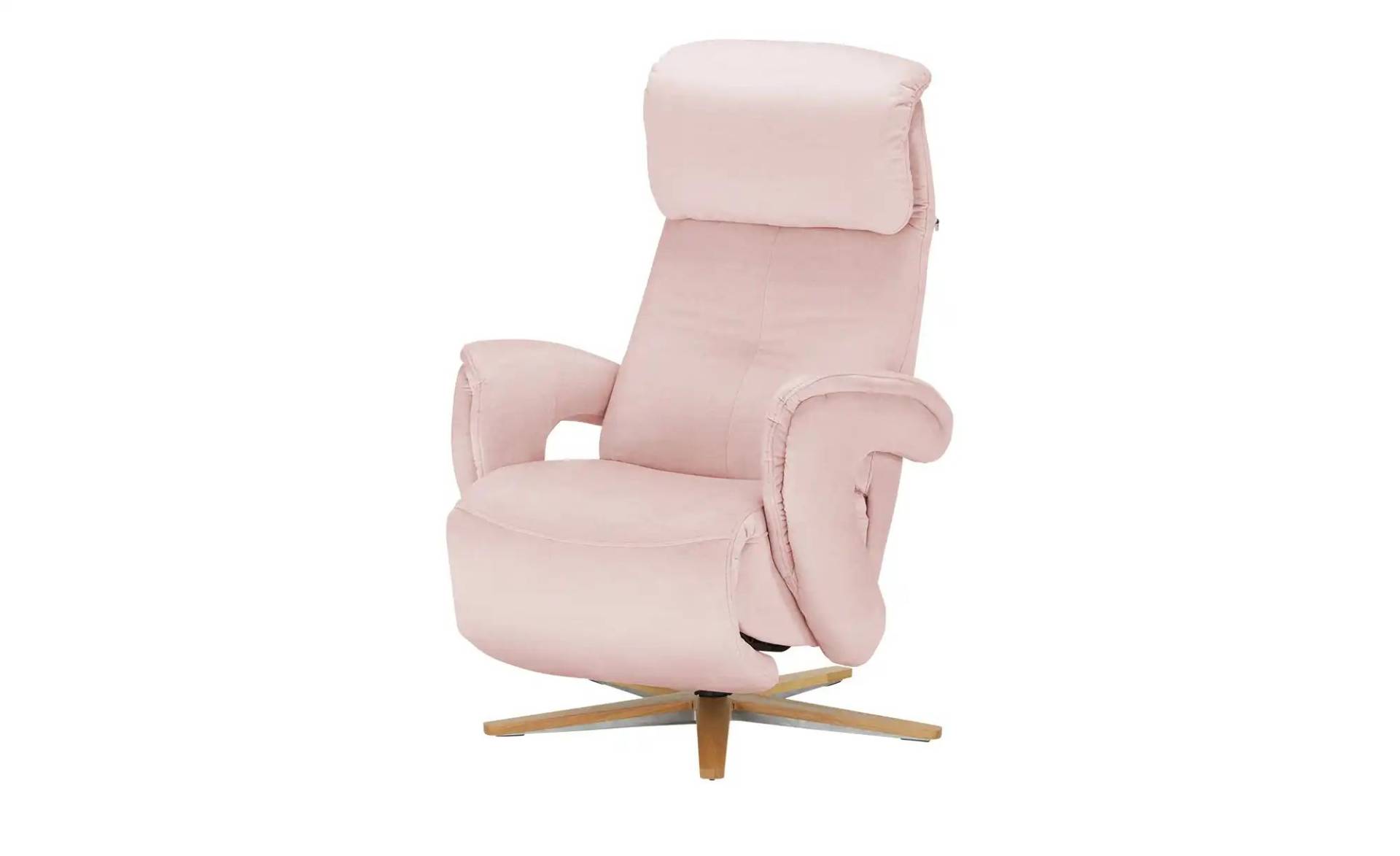 Hukla Relaxsessel  Pierre ¦ rosa/pink ¦ Maße (cm): B: 75 H: 113 T: 87 Polstermöbel > Sessel > Fernsehsessel - Möbel Kraft