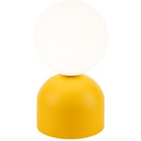 Retro Tischlampe Glas Metall H: 21 cm klein Gelb Weiß G9 Retro Tischlampe Glas Metall H: 21 cm klein Gelb Weiß G9 von TK Lighting