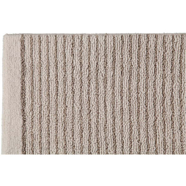Rhomtuft - Badteppich Lin - Farbe: weiss-natur - 1462 - 60x100 cm
