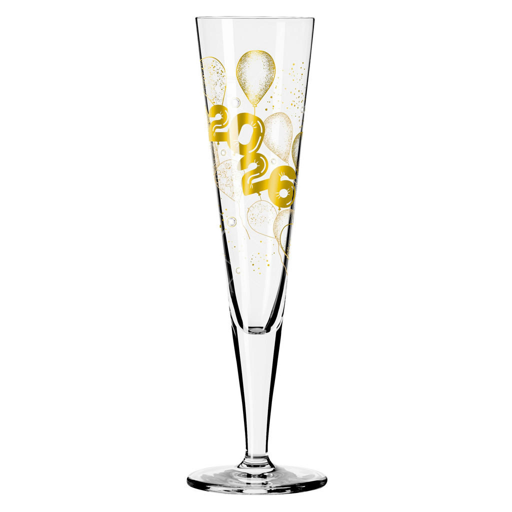 Ritzenhoff CHAMPAGNERGLAS Gold, Transparent Ritzenhoff CHAMPAGNERGLAS Gold, Transparent