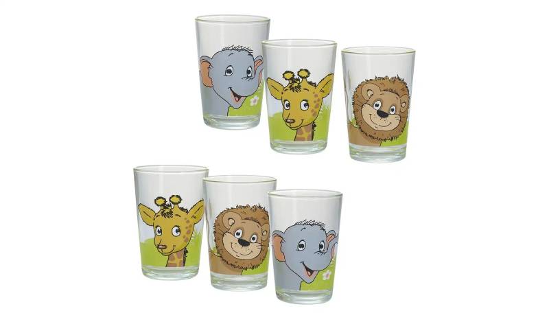 Ritzenhoff & Breker Becherset  6-teilig   ¦ mehrfarbig ¦ Glas ¦ Maße (cm): H: 25 Gläser & Karaffen - Möbel Kraft