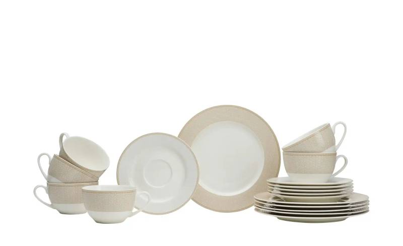 Ritzenhoff & Breker Kaffeeservice 18-teilig GEO ¦ beige ¦ Porzellan Geschirr > Geschirrsets > Kaffeeservice - Höffner Ritzenhoff & Breker Kaffeeservice 18-teilig GEO ¦ beige ¦ Porzellan Geschirr > Geschirrsets > Kaffeeservice - Höffner