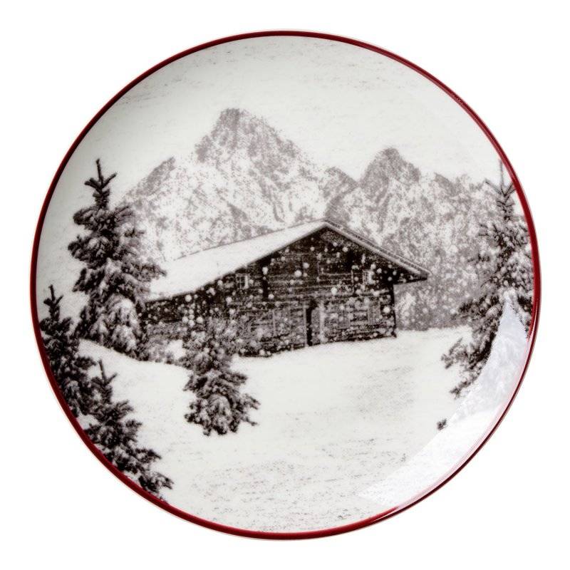Ritzenhoff & Breker - Teller - Hüttenzauber - 20,5 cm