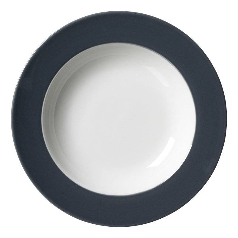 Ritzenhoff & Breker - Teller tief - Doppio - 22 cm - Anthrazit