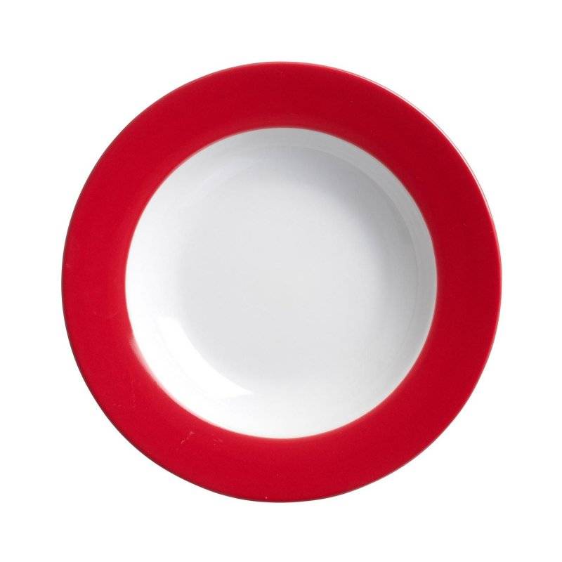 Ritzenhoff & Breker - Teller tief - Doppio - Rot 22cm