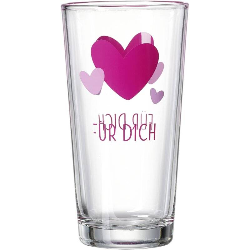 Ritzenhoff & Breker - Trinkglas - Glück - Herz - 380 ml
