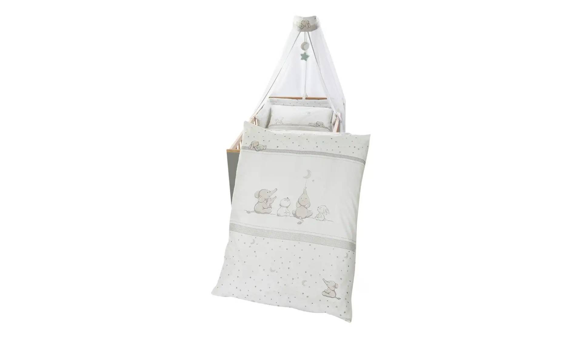 Roba Bett-Set 4-teilig  Sternenzauber ¦ grau ¦ Maße (cm): B: 100 Baby > Baby Textilien > Baby Bettwaren - Möbel Kraft