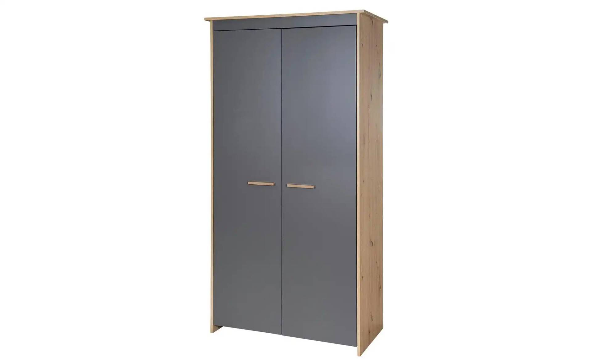 Roba Kleiderschrank  Anna ¦ grau ¦ Maße (cm): B: 100 H: 180 Baby > Babymöbel > Babykleiderschränke - Möbel Kraft