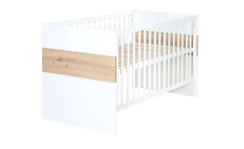 Roba Kombi-Kinderbett   ¦ weiß ¦ Maße (cm): B: 76 H: 82 Baby > Babymöbel > Babybetten - Möbel Kraft