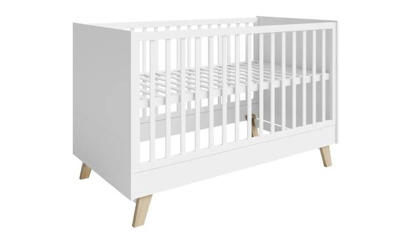 Roba Kombi-Kinderbett   ¦ weiß ¦ Maße (cm): B: 76 H: 90,5 Baby > Babymöbel > Babybetten - Möbel Kraft