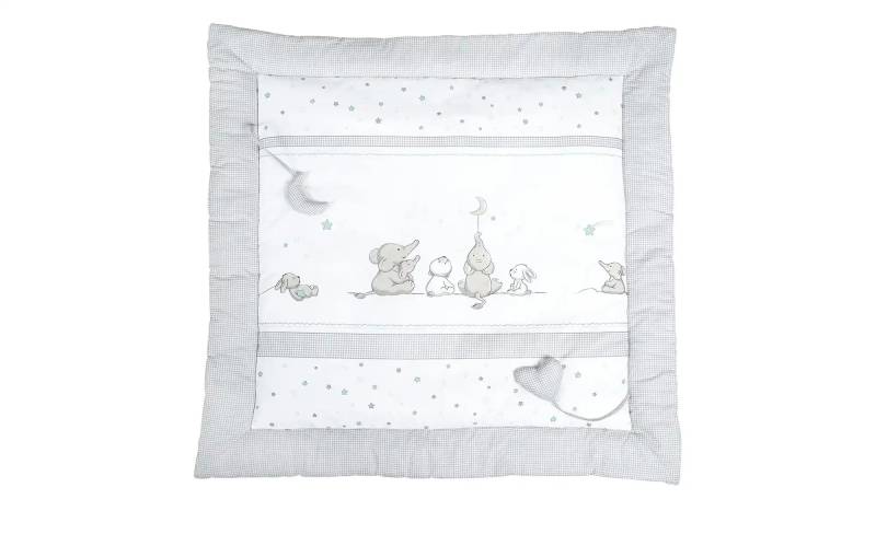 Roba Krabbeldecke  Sternenzauber ¦ grau ¦ 100% Baumwolle ¦ Maße (cm): B: 100 H: 100 T: 4.0 Baby > Baby Textilien > Babydecken - Höffner