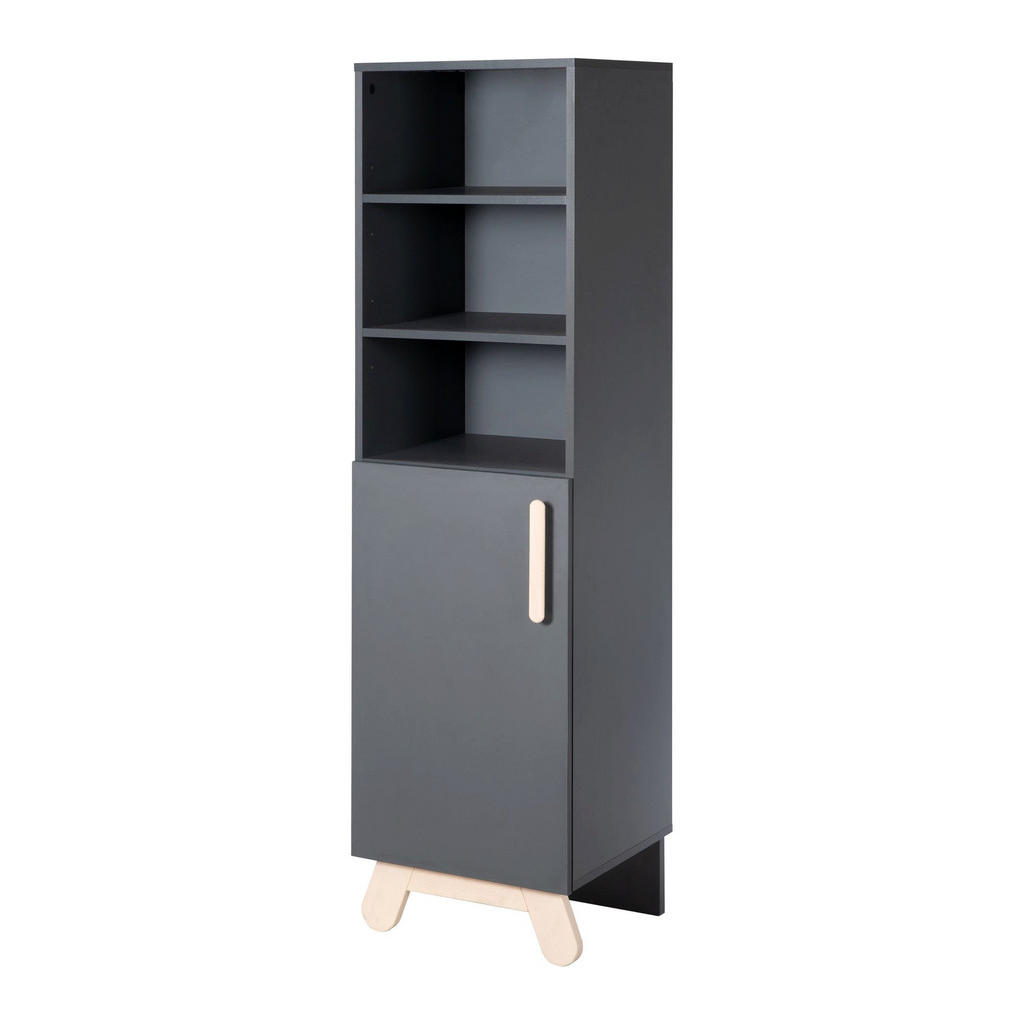 Roba Standregal, Anthrazit, Holzwerkstoff, Rechteckig, 45x166.5x43 cm, Kinder- & Jugendzimmer, Kindermöbel, Kinderregale Roba Standregal, Anthrazit, Holzwerkstoff, Rechteckig, 45x166.5x43 cm, Kinder- & Jugendzimmer, Kindermöbel, Kinderregale von Roba