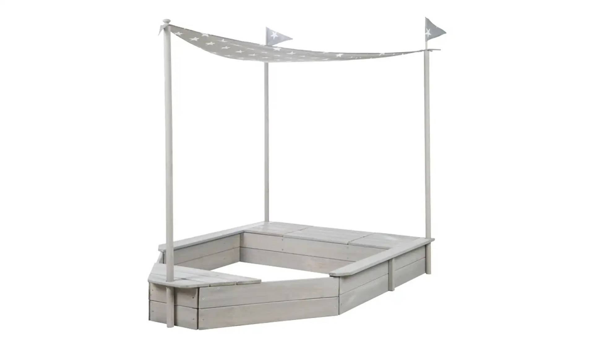 Roba Sandkasten  Sandkasten-"Schiff" ¦ grau ¦ Maße (cm): B: 100 H: 141,5 T: 150.0 Garten > Gartenmöbel > Kinder-Gartenmöbel - Möbel Kraft