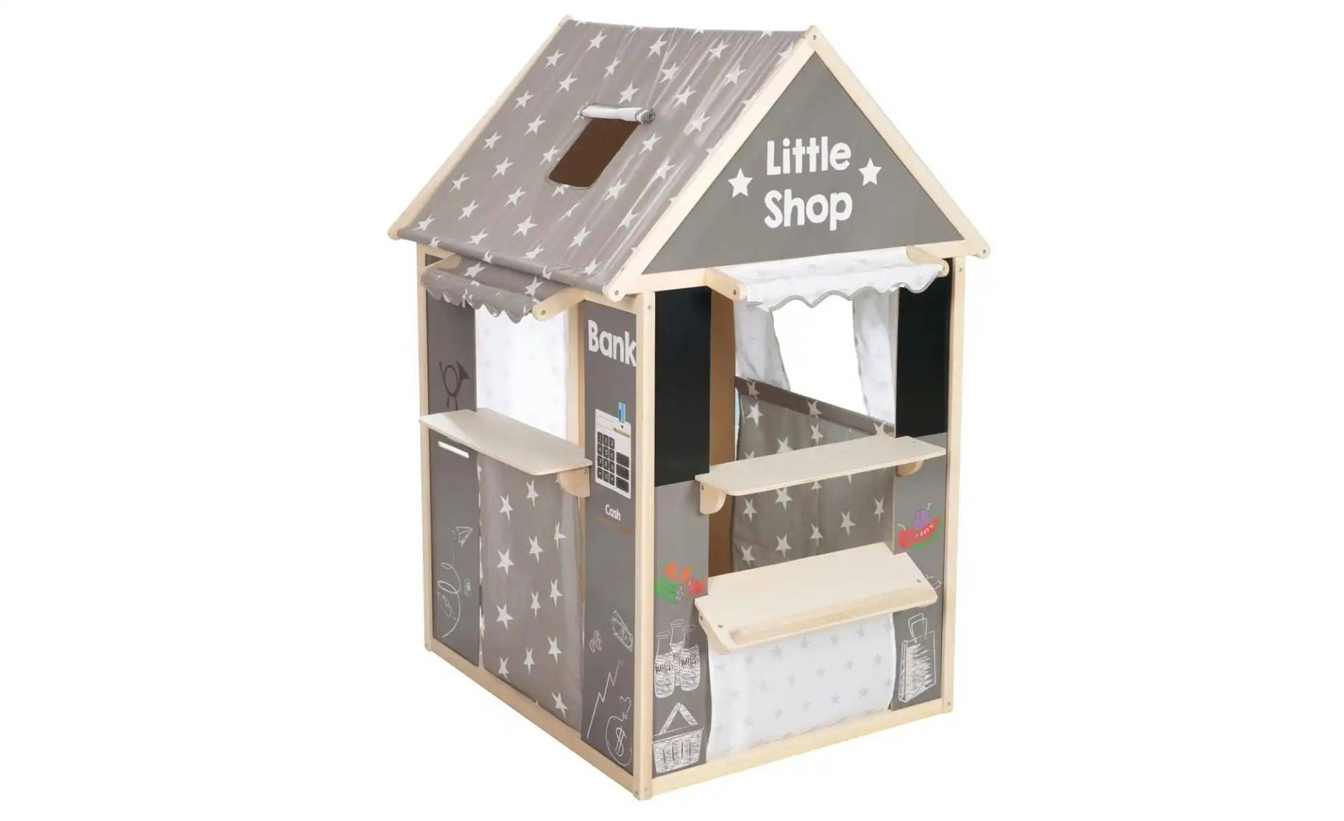 Roba Spielhaus  Little Shop ¦ grau ¦ Maße (cm): B: 82,5 H: 129 Baby > Spielen - Möbel Kraft