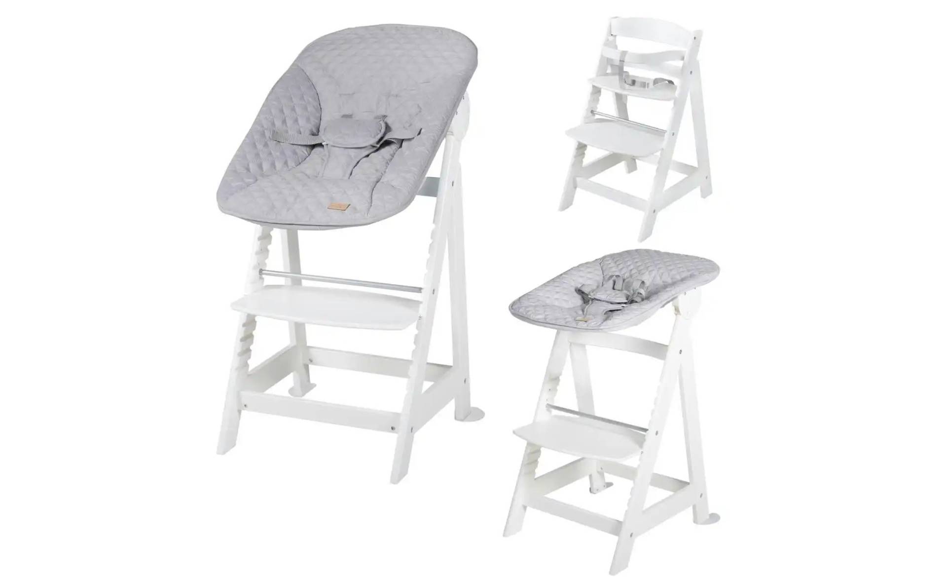 Roba Treppenhochstuhl 2in1   ¦ weiß ¦ Maße (cm): B: 46 H: 94 Baby > Babymöbel > Hochstühle - Möbel Kraft