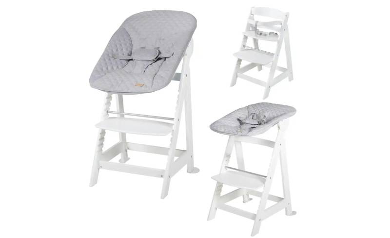 Roba Treppenhochstuhl 2in1   ¦ weiß ¦ Maße (cm): B: 46 H: 94 Baby > Babymöbel > Hochstühle - Möbel Kraft