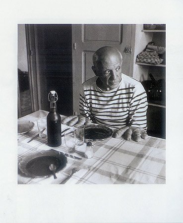 Robert Doisneau - Die Brötchen Von Picasso Poster Kunstdruck (60 x 50cm) von Robert Doisneau