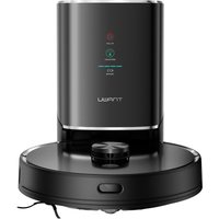 Roboterstaubsauger mit Wischfunktion + Lade- und Reinigungsstation U100 - grau von UWANT