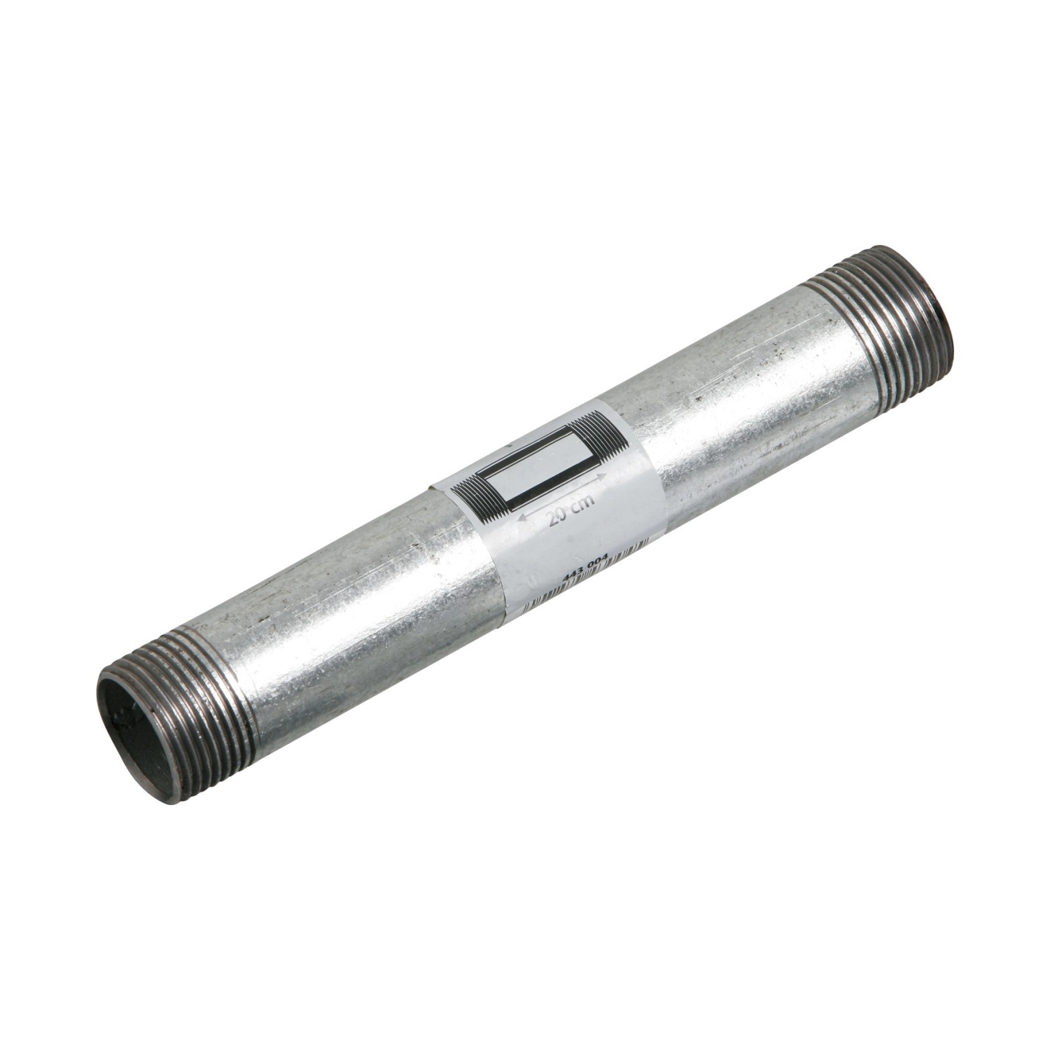 Rohrdoppelnippel AG 33,3 mm (R 1) 100 mm von LUX-TOOLS