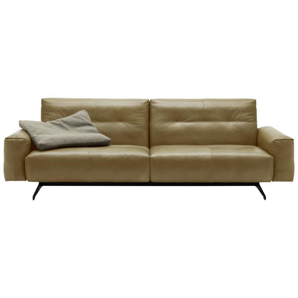 Rolf Benz VIERSITZER-SOFA Olivgrün