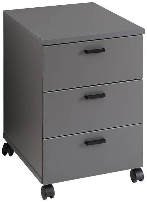 Rollcontainer Glenn Graphitfarben