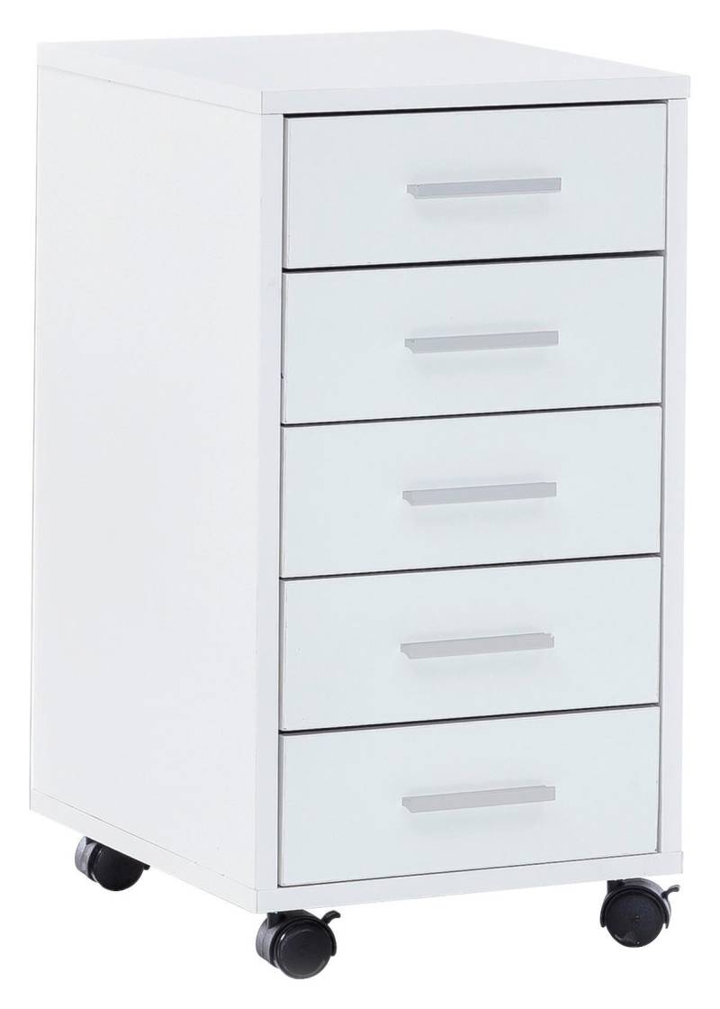 Rollcontainer Lisa ca. 33x63x38 cm Weiß