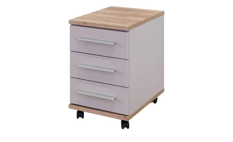 Rollcontainer  Neo ¦ grau ¦ Maße (cm): B: 36 H: 53 T: 48.0 Schränke > Container - Höffner
