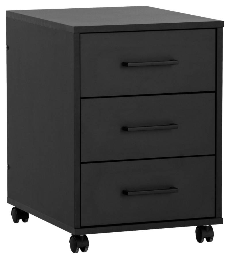 Rollcontainer Ruby Schwarz matt