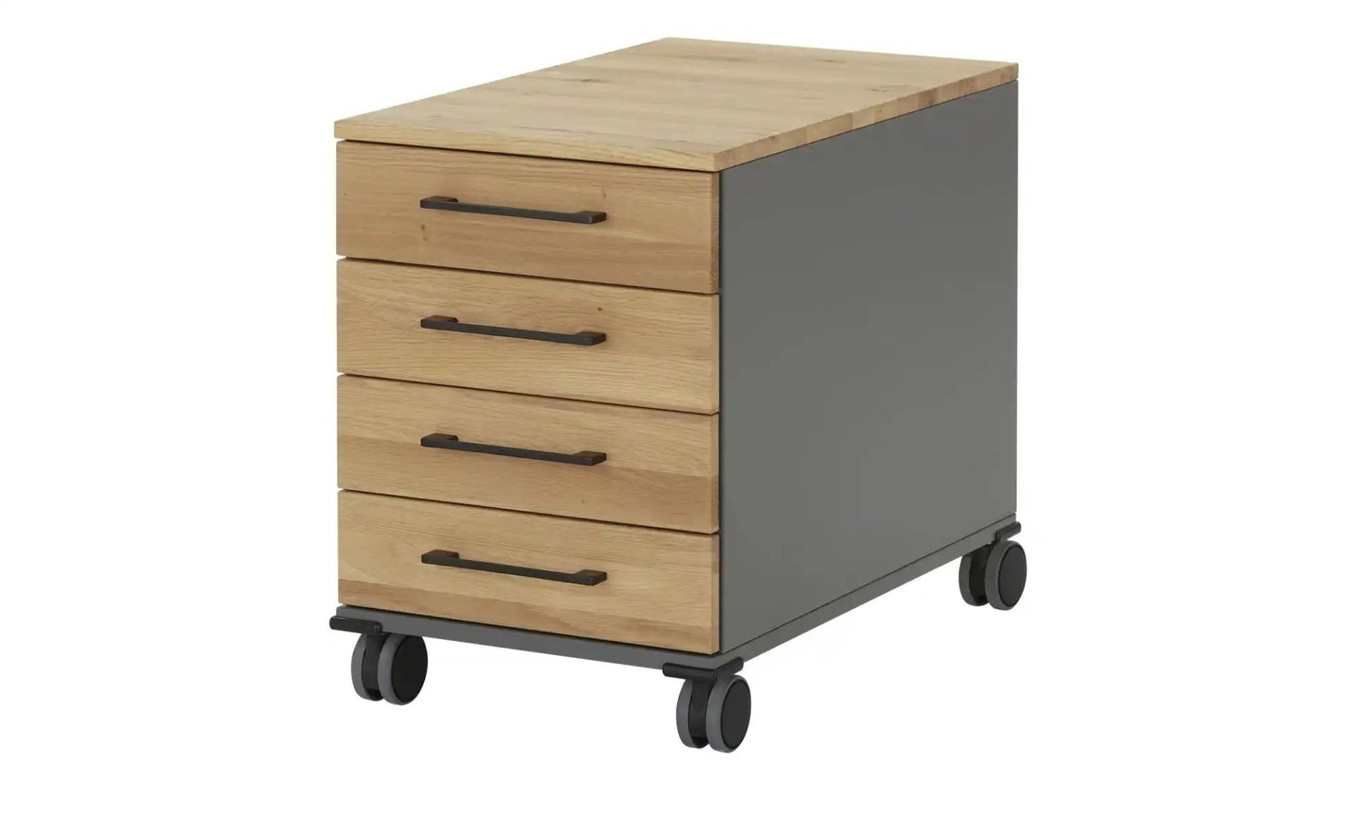 Rollcontainer  SOLIDLine ¦ grau ¦ Maße (cm): B: 43 H: 60 T: 68.0 Schränke > Container - Höffner