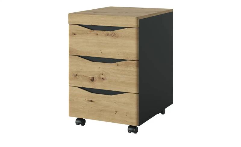 Rollcontainer  Turino Neo ¦ holzfarben ¦ Maße (cm): B: 45 H: 66 T: 55.0 Schränke > Container - Höffner