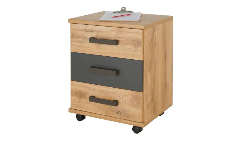 Rollcontainer   ¦ holzfarben ¦ Maße (cm): B: 46 H: 58 T: 40.0 Jugendmöbel > Jugendschränke - Möbel Kraft