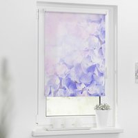 Rollo Hortensie lila B/L: ca. 70x150 cm von LICHTBLICK