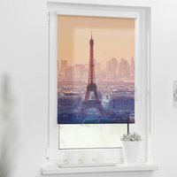 Rollo Eifelturm orange B/L: ca. 70x150 cm von LICHTBLICK