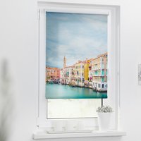 Rollo Venedig blau B/L: ca. 70x150 cm von LICHTBLICK