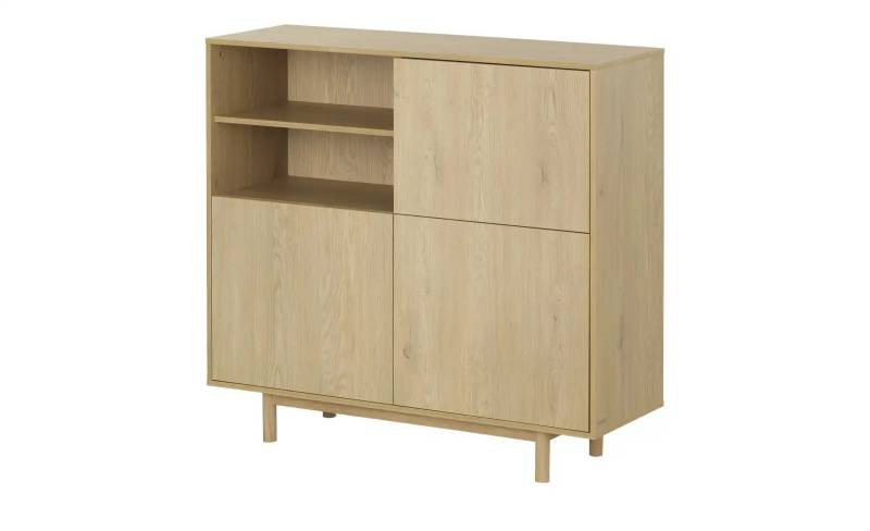 Roomers Highboard   ¦ holzfarben ¦ Maße (cm): B: 125 H: 115 T: 43.0 Kommoden & Sideboards > Highboards - Möbel Kraft