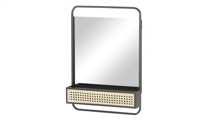 Roomers Spiegel  Vienna Premium ¦ schwarz ¦ Metall ¦ Maße (cm): B: 41 H: 58 T: 8.5 Accessoires > Spiegel - Höffner