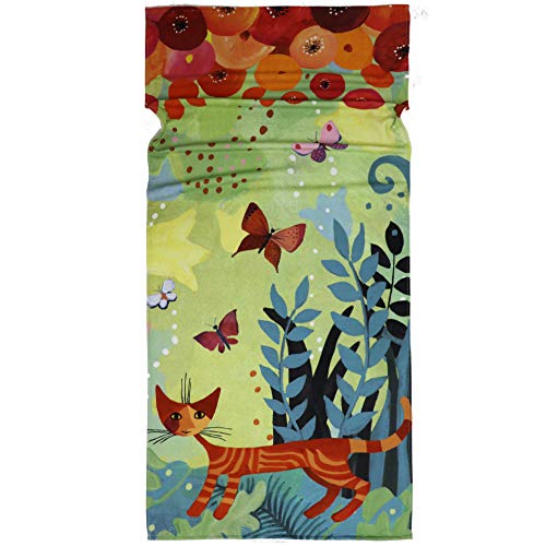 Rosina Wachtmeister Strandtuch - Un Giro In Giro - 380 g/m², 100% Baumwolle von Rosina Wachtmeister