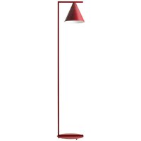 Rote Stehlampe Metall E27 165 cm Kegelschirm dekorativ Rote Stehlampe Metall E27 165 cm Kegelschirm dekorativ von ALDEX