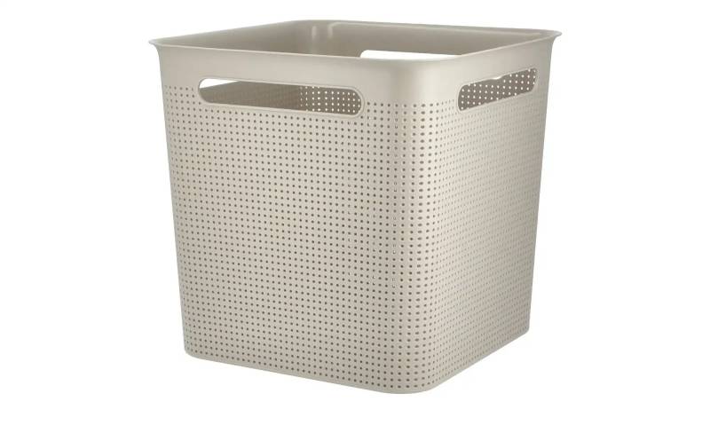 Rotho Aufbewahrungsbox  BRISEN ¦ beige ¦ Polypropylen ¦ Maße (cm): B: 29 H: 28 T: 29.0 Aufbewahrung > Aufbewahrungsboxen - Höffner