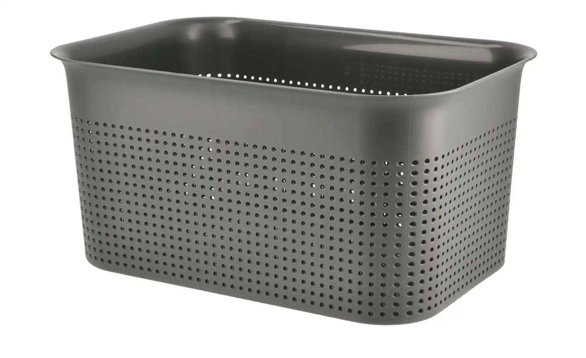 Rotho Aufbewahrungsbox  BRISEN ¦ grau ¦ Polypropylen ¦ Maße (cm): B: 26 H: 13 T: 18.0 Aufbewahrung > Aufbewahrungsboxen - Möbel Kraft