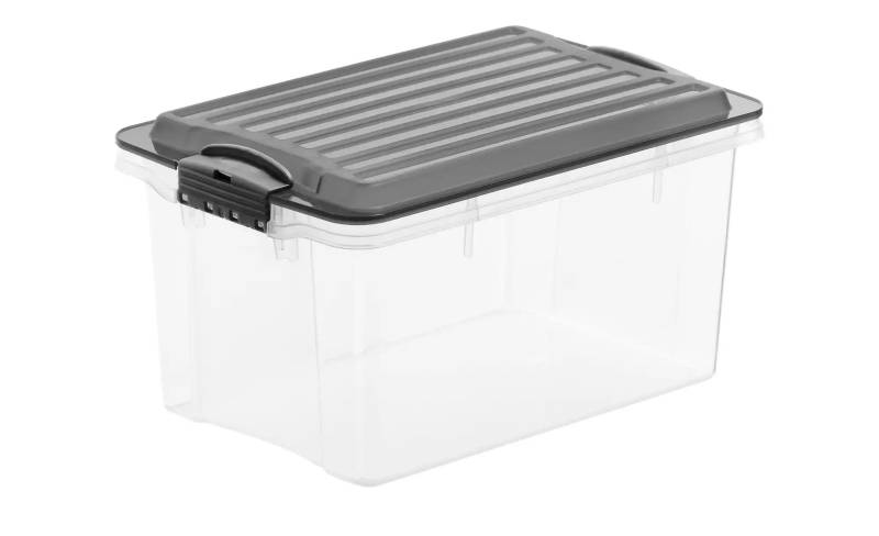 Rotho Aufbewahrungsbox mit Deckel   ¦ schwarz ¦ Polypropylen ¦ Maße (cm): B: 18,5 H: 15 Aufbewahrung > Aufbewahrungsboxen - Möbel Kraft