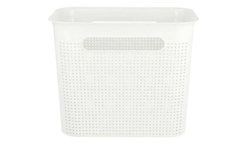 Rotho Aufbewahrungsbox  BRISEN ¦ weiß ¦ Polypropylen ¦ Maße (cm): B: 26 H: 21 T: 18.0 Aufbewahrung > Aufbewahrungsboxen - Möbel Kraft