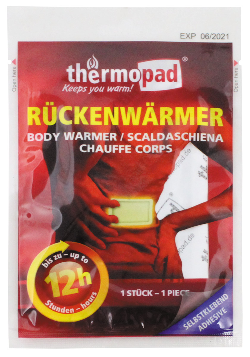 Rückenwärmer, "Thermopad", für Einmalgebrauch, ca.12 Std. 1 STK von FOREVER